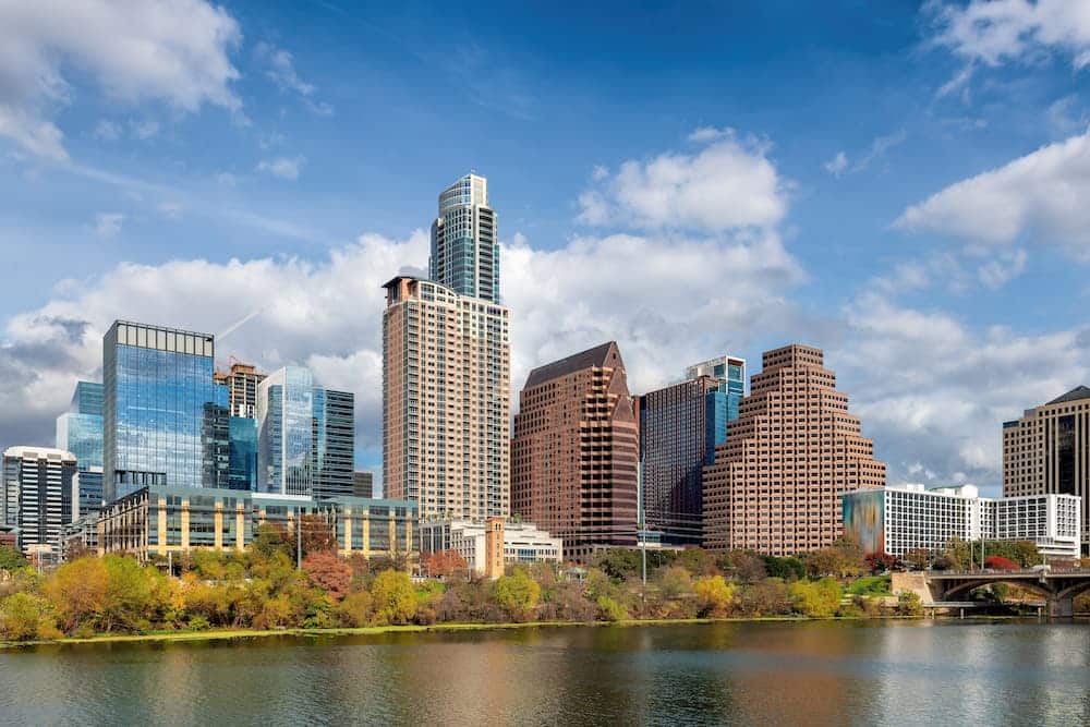 photo of downtown Austin, TX